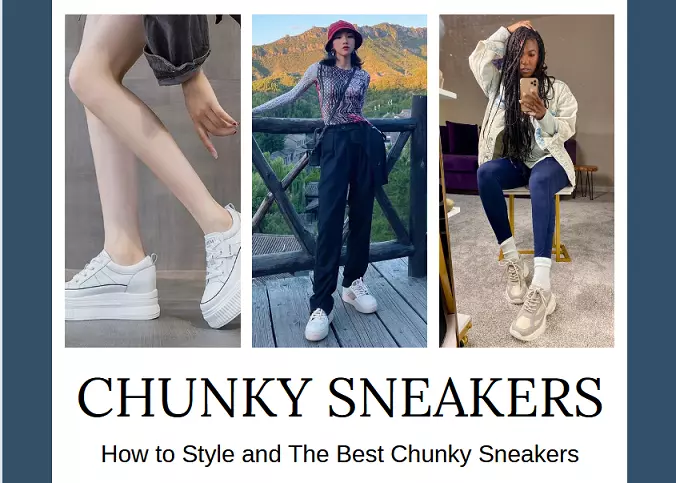 chunky sneakers