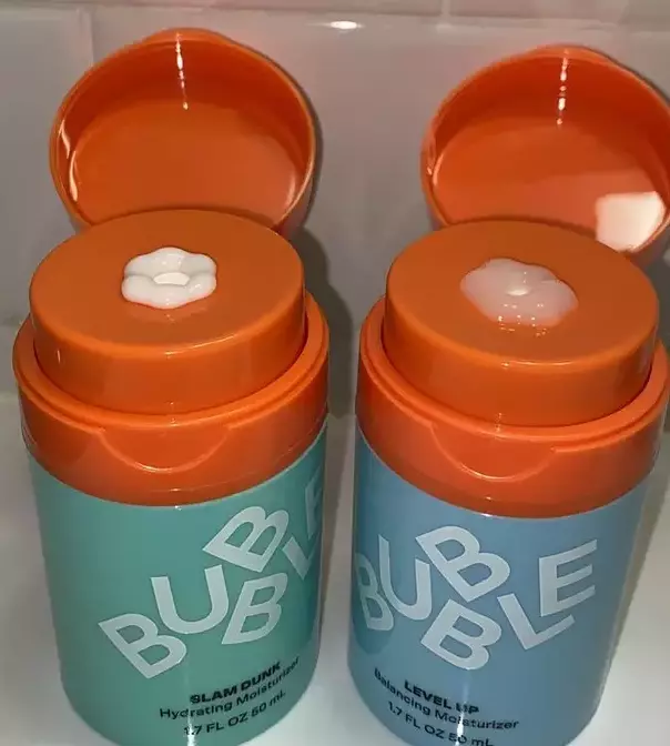 bubble moisturizers