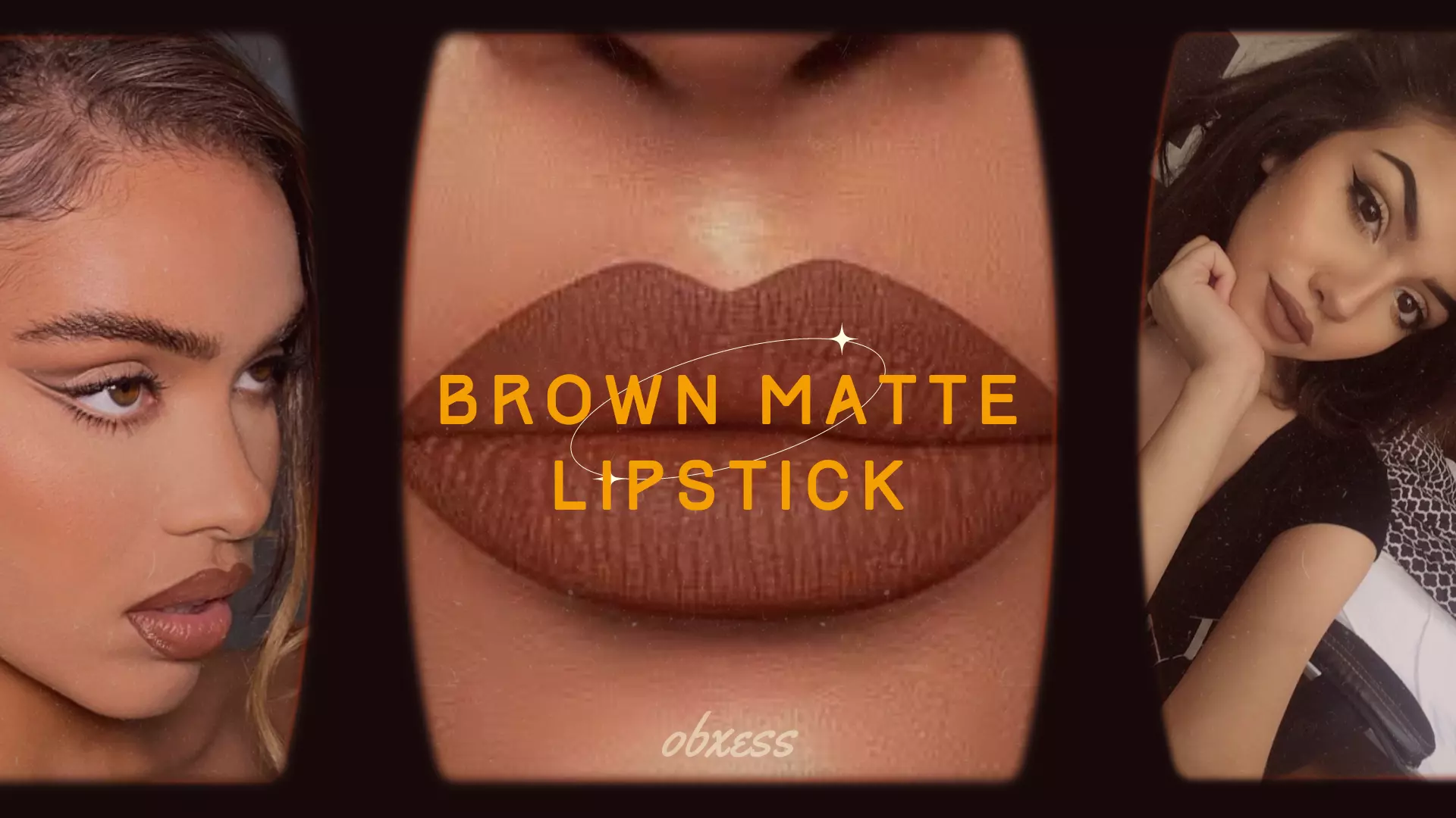 brown matte lipstick
