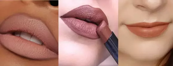 brown matte lipstick