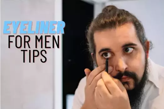 how to wear eyeliner for men