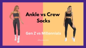 crew or ankle socks gen z vs millennials